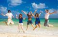 imagen para "They are jumping." en polaco